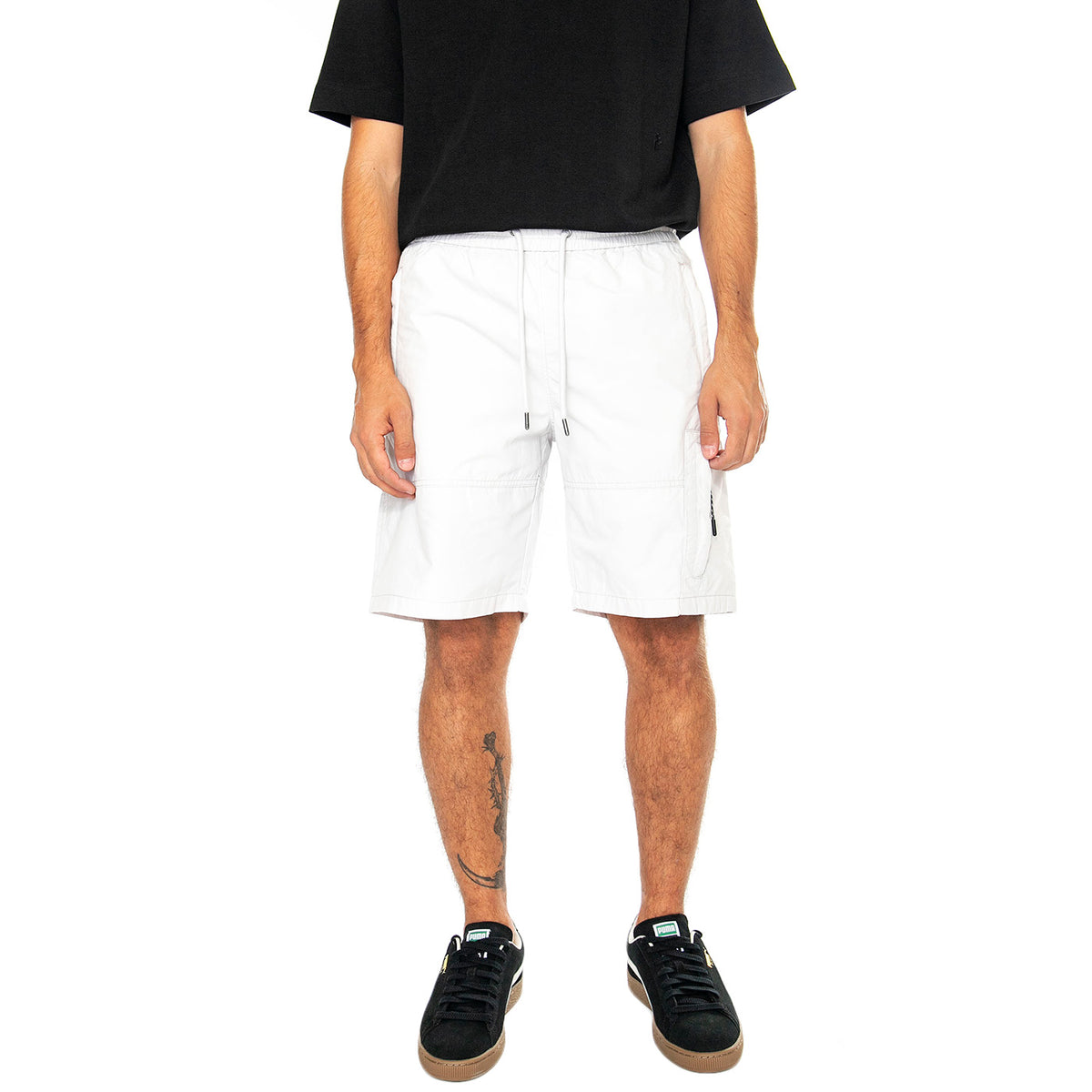 Mattawa Cargo Shorts Nimbus Cloud - Bermuda Cargo Uomo Grigi PFD0381-F57 . PENFIELD 