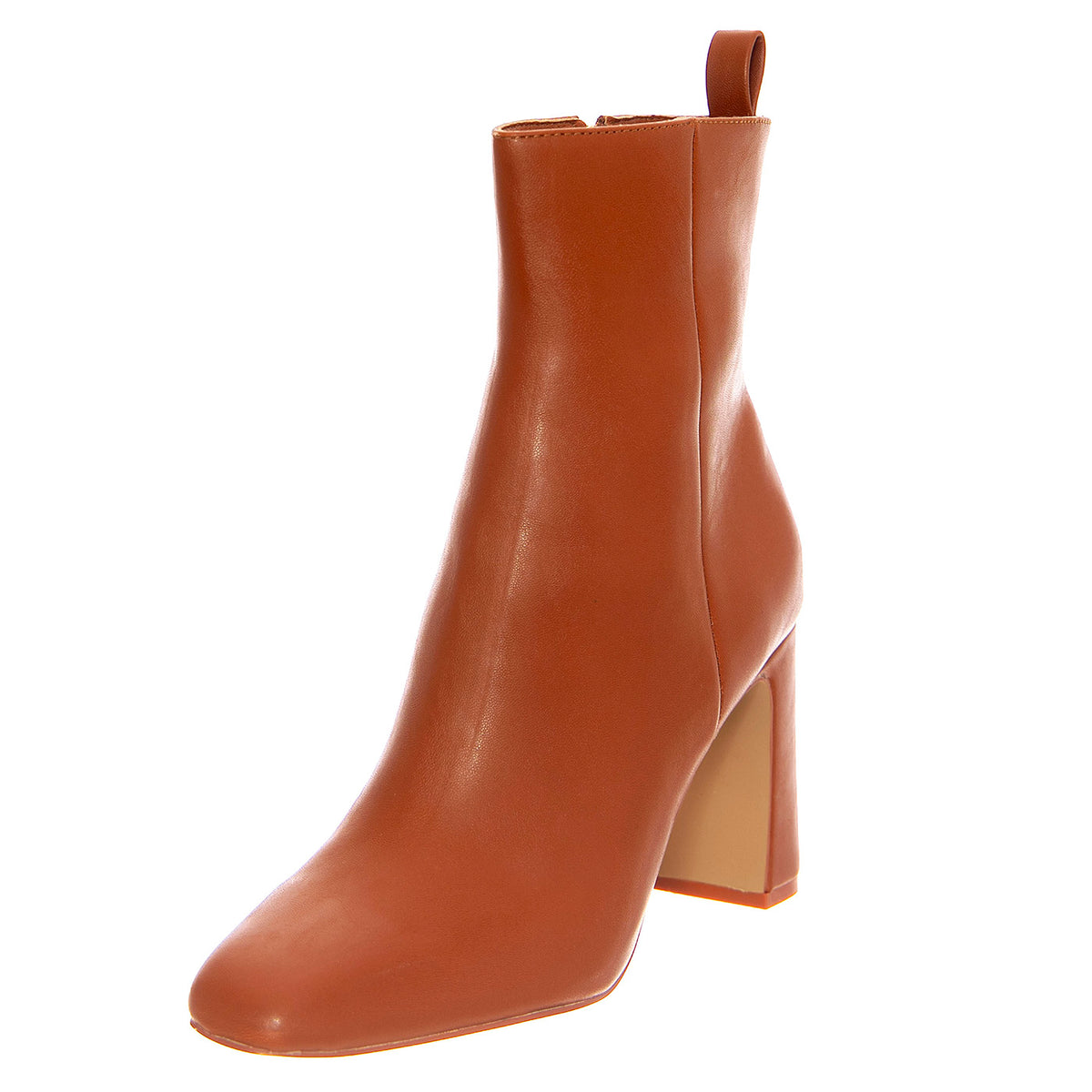 Adelisa Cognac Leather - Stivaletti Donna Marroni SMSADELISA-COG . STEVE MADDEN 