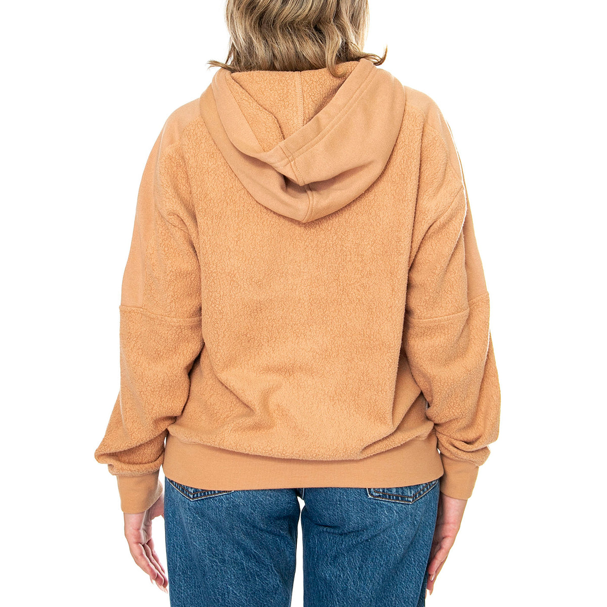 Stephny Mixed Hoodie Glaze - Felpa con Cappuccio Donna Marrone UGC1152781-GAZ . UGG 