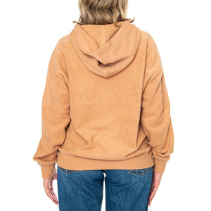 Stephny Mixed Hoodie Glaze - Felpa con Cappuccio Donna Marrone UGC1152781-GAZ . UGG 