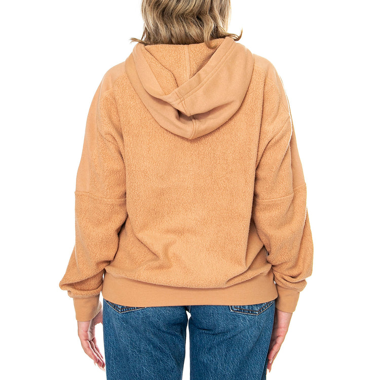 Stephny Mixed Hoodie Glaze - Felpa con Cappuccio Donna Marrone UGC1152781-GAZ . UGG 