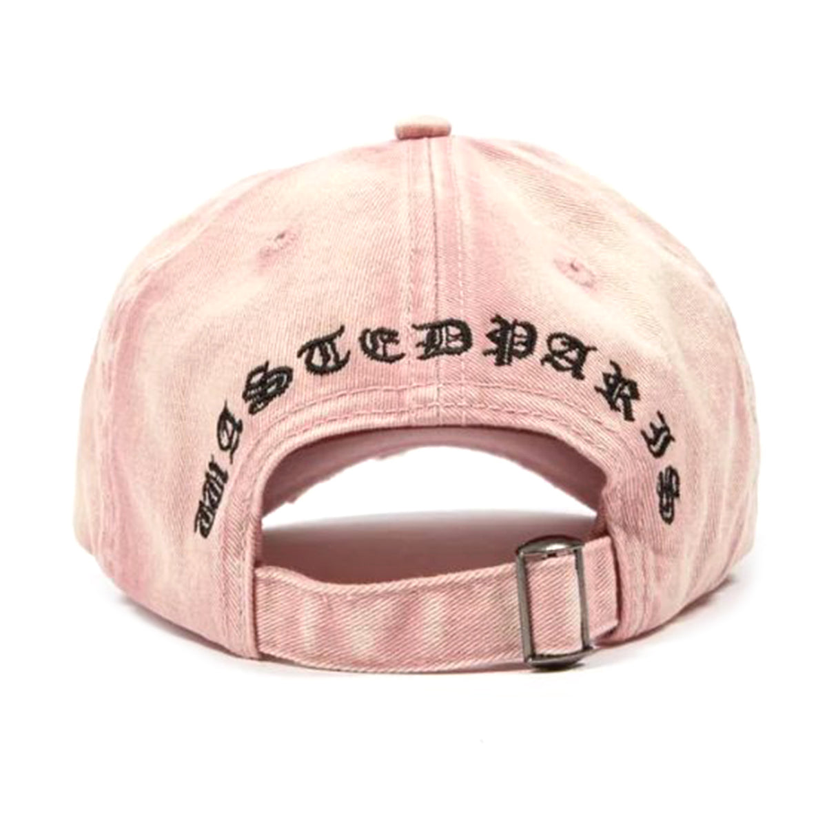 Destroy Never Comes 6 Panels Cap Faded Sour Pink - Cappellino con Visiera Rosa SS24P2 . WASTED PARIS 