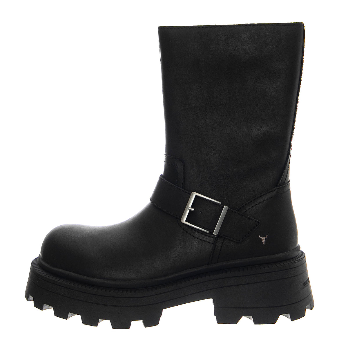 Teasin Black Rock Leather - Stivali Donna Neri WSSTEASIN-BLK . WINDSOR SMITH 