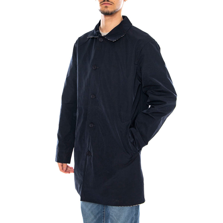 Aquascutum Iconic Reversible Trench -- Trench Uomo Blu AA_ICON_JK004 . AQUASCUTUM 