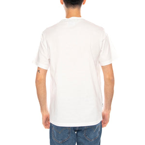 Small Logo T-Shirt -- Maglietta Girocollo Uomo Old White AA_ICON_TS006_02 . AQUASCUTUM 