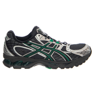 GEL-NIMBUS 10.1 Obsidian Grey / Green Basil Shoes - Scarpe Stringate Uomo Grigio / Multicolore 1203A543-022 . ASICS 