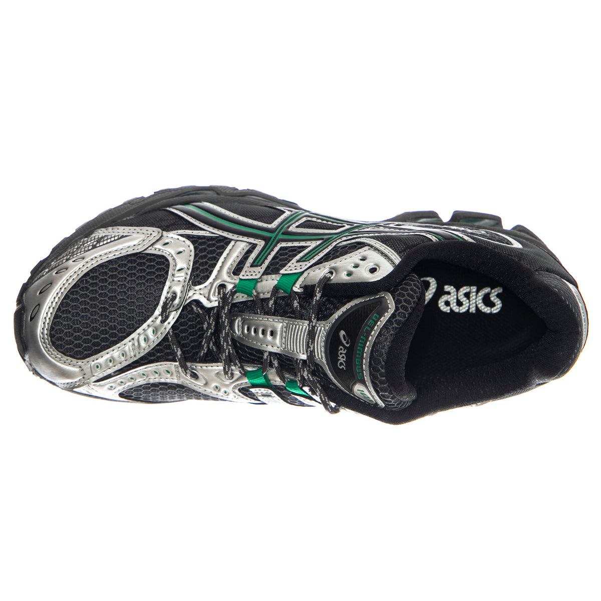 GEL-NIMBUS 10.1 Obsidian Grey / Green Basil Shoes - Scarpe Stringate Uomo Grigio / Multicolore 1203A543-022 . ASICS 