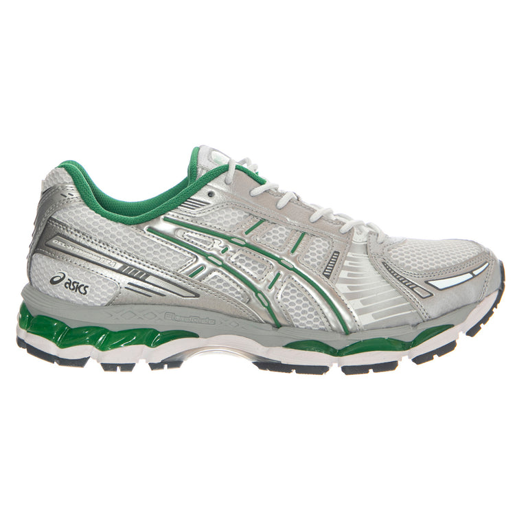 GEL-KAYANO 12.1 White / Pure Silver Shoes - Scarpe Stringate Uomo Silver / Argento 1203A759-100 . ASICS 
