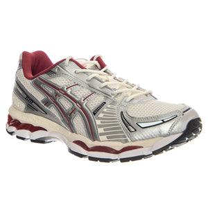 GEL-KAYANO 12.1 Cream / Pure Silver Shoes - Scarpe Stringate Uomo Crema / Silver / Argento 1203A759-102 . ASICS 