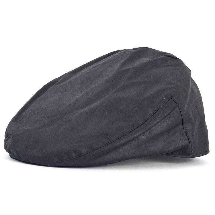 WAX Flat Cap Black - Cappello Barbour Coppola Nera MHA0003 BK71 BARBOUR 