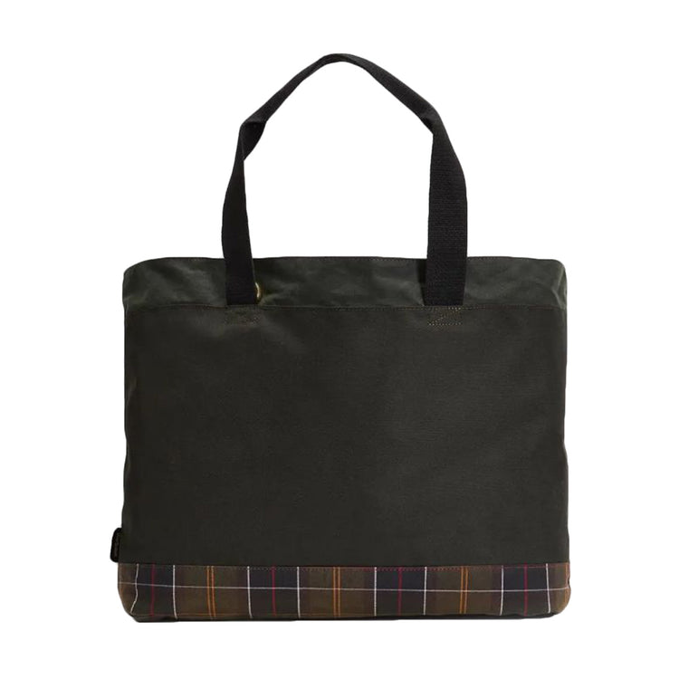 Field Wax Tote Bag Sage - Borsa Tote Verde UBA0750 SG91 BARBOUR 