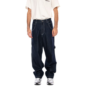 Baggy Ric. Rasta-T Denim Blue - Lav Ecowash - Pantaloni Denim Jeans Uomo Blu RASTA-L-DNMB-001 . BLUESKIN 