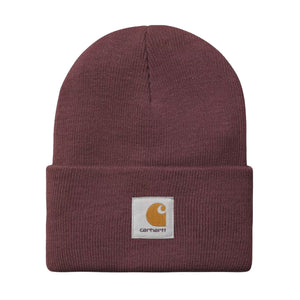 Acrylic Watch Hat Rondo - Berretto in maglia bordeaux I020222.33KXX . CARHARTT WIP 