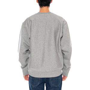 American Script Sweat Grey Heather - Felpa Girocollo Uomo Grigia I025475.V6XX . CARHARTT WIP 