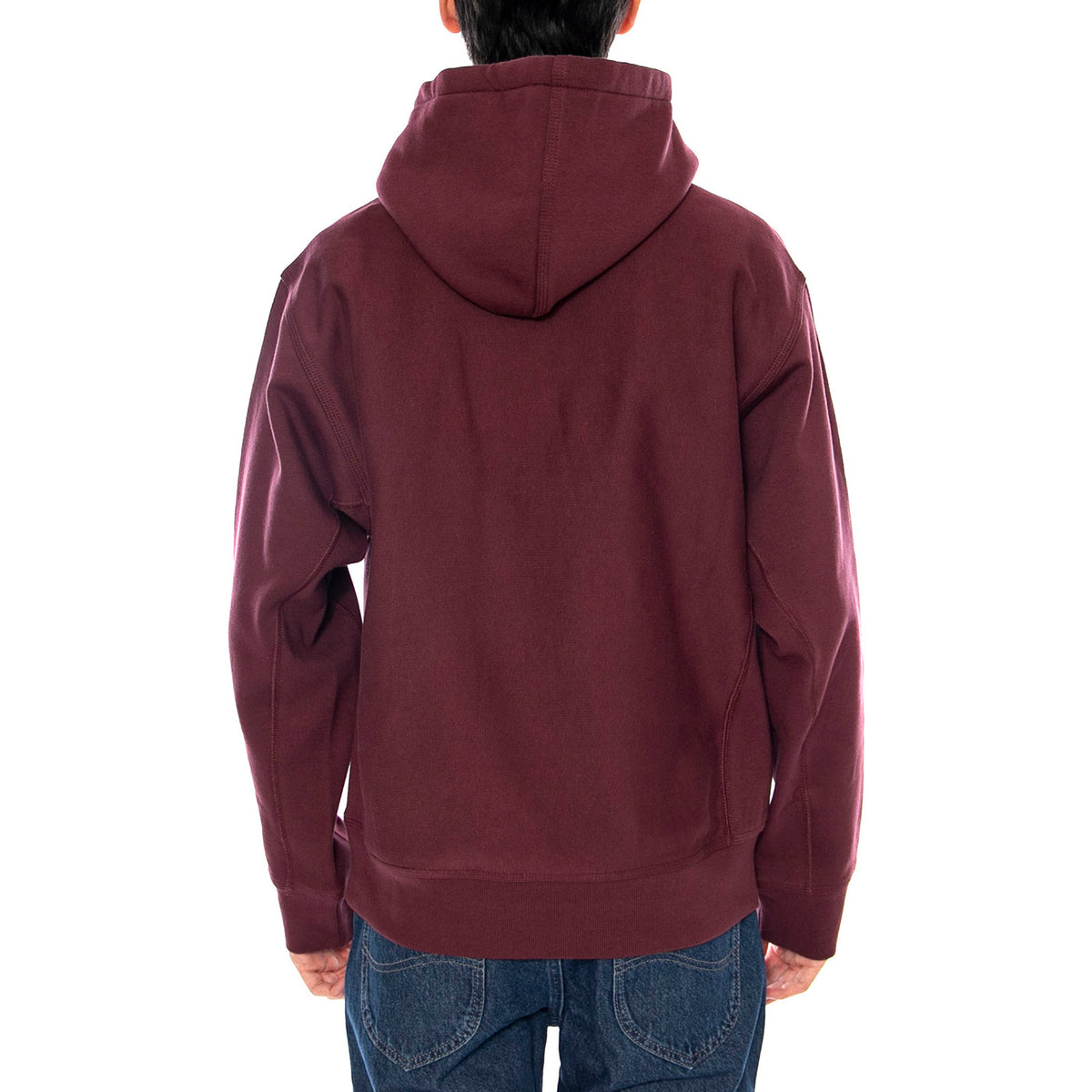 Hooded American Script Sweat Rondo - Felpa con Cappuccio Uomo Bordeaux I028279.33KXX . CARHARTT WIP 