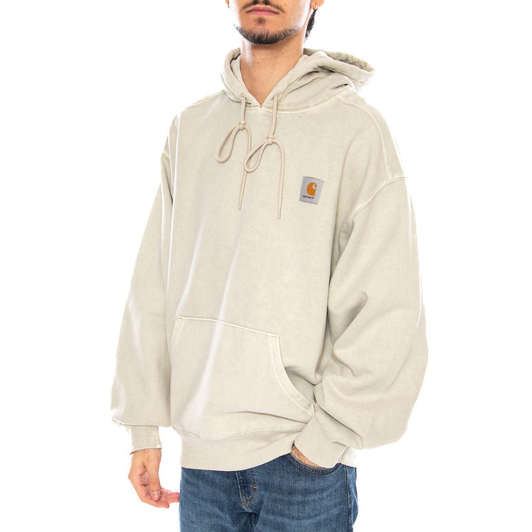 Hooded Vista Sweat Fleur De Sel - Felpa con Cappuccio Uomo Beige I029523.2LPGD . CARHARTT WIP 
