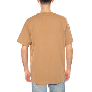 S/S Pocket T-Shirt Peanut - Maglietta Girocollo Uomo Marrone I030434.2FSXX . CARHARTT WIP 