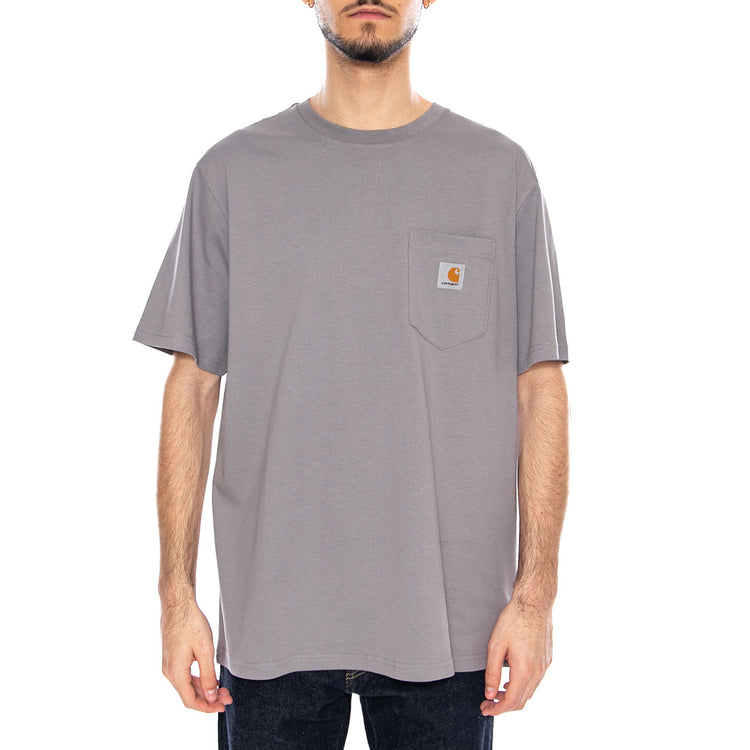 S/S Pocket T-Shirt Yosemite - Maglietta Girocollo Uomo Verde I030434.2LRXX . CARHARTT WIP 
