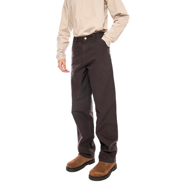 Single Knee Pant Tobacco - Pantaloni Uomo Marroni I031497.4702 . CARHARTT WIP 