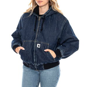 W Carhartt OG Active Jacket (Winter) - Blu - Giacca Donna I032240_01_06 . CARHARTT WIP 