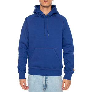 Hooded Chase Sweat Wolfsbane / Gold - Felpa Uomo Blu I033661.30XXX . CARHARTT WIP 