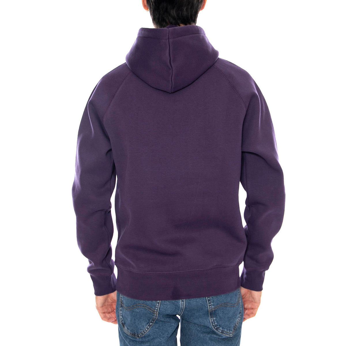 Hooded Chase Sweat Lokers / Gold - Felpa con Cappuccio Uomo Viola I033661.37YXX . CARHARTT WIP 
