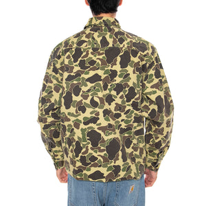 L/S Duck Shirt Camo Duck, Green - Camicia Uomo Multicolore I033769.2EQ06 . CARHARTT WIP 