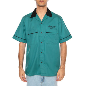 S/S Bowl Shirt Saguaro / Black - Camicia Maniche Corte Uomo Verde I035153.31VXX . CARHARTT WIP 