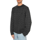 Carter Sweater Black - Maglione Girocollo Uomo Nero I035179.89GD . CARHARTT WIP 