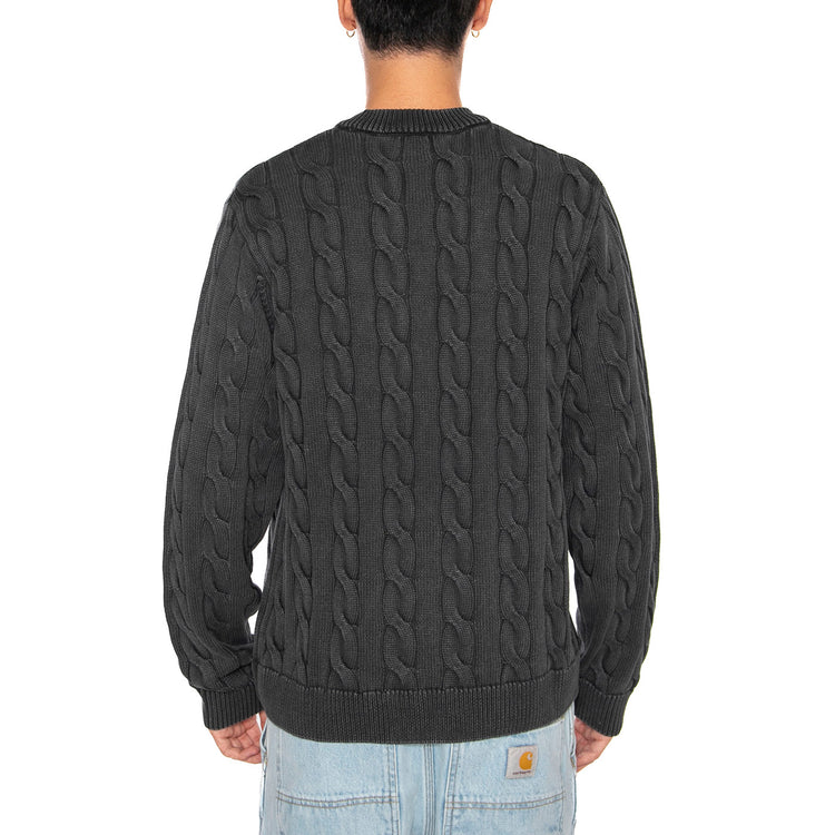 Carter Sweater Black - Maglione Girocollo Uomo Nero I035179.89GD . CARHARTT WIP 