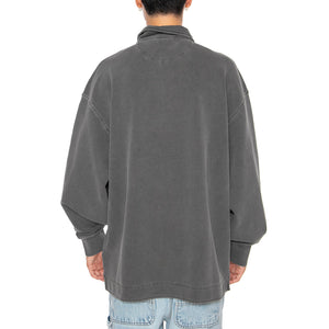 Piqué Script Sweat Black / White - Felpa Uomo Grigia I035188.0D2GD . CARHARTT WIP 