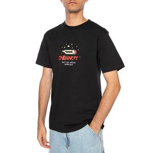 S/S Work Life Romance T-Shirt Black - Maglietta Girocollo Uomo Nera I035201.89XX . CARHARTT WIP 