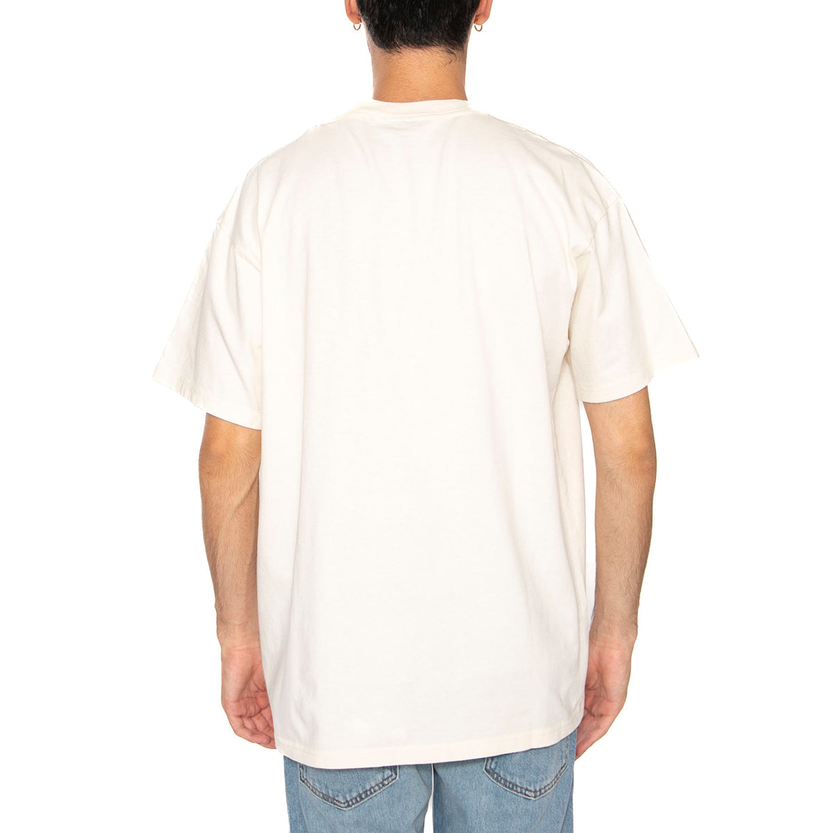S/S Louder T-Shirt Wax - Maglietta Girocollo Uomo Beige I035202.D64G . CARHARTT WIP 