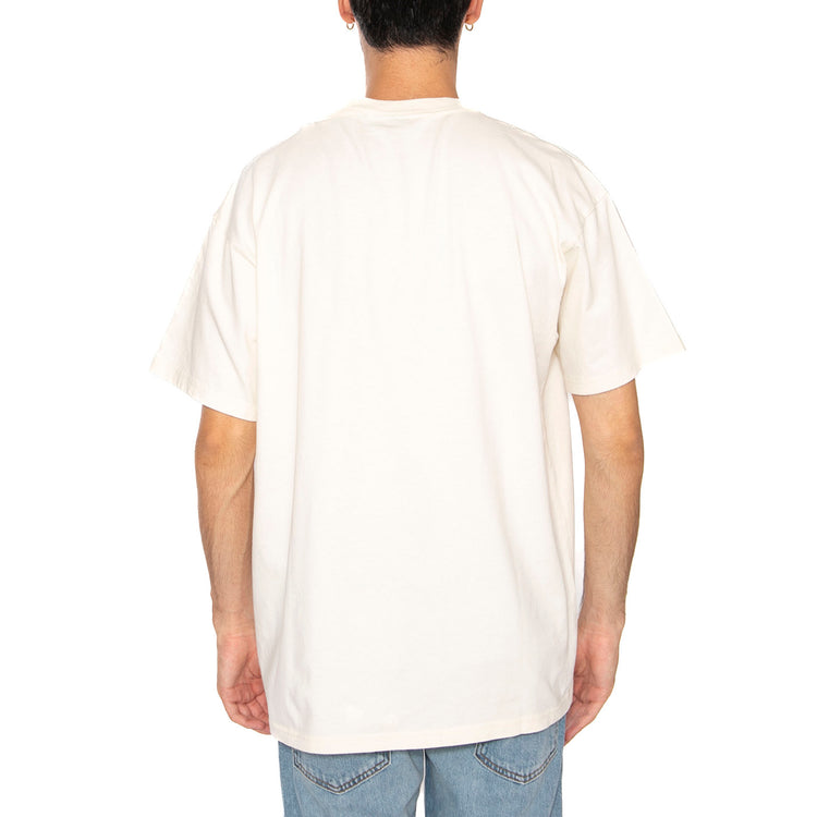 S/S Louder T-Shirt Wax - Maglietta Girocollo Uomo Beige I035202.D64G . CARHARTT WIP 