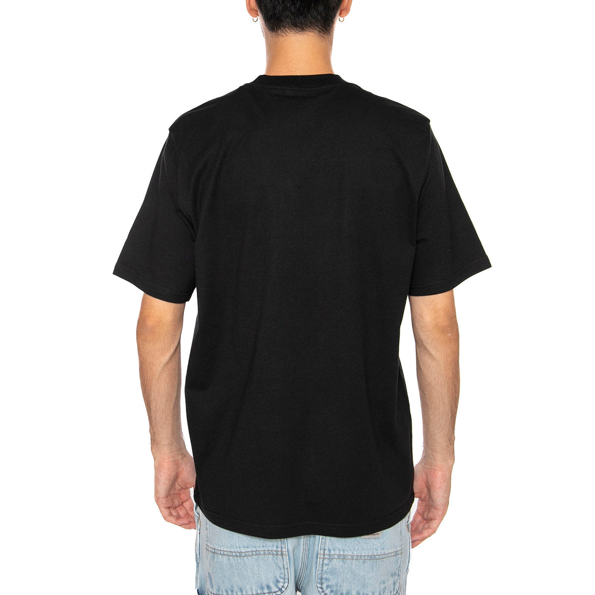 S/S Alumni T-Shirt Black - Maglietta Girocollo Uomo Nera I035207.89XX . CARHARTT WIP 