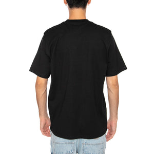 S/S Alumni T-Shirt Black - Maglietta Girocollo Uomo Nera I035207.89XX . CARHARTT WIP 