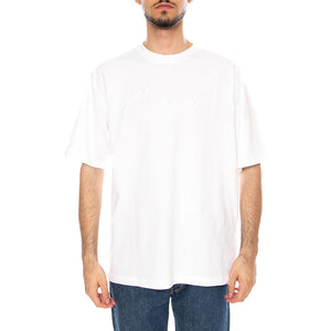 S/S Ray T-Shirt White - Maglietta Girocollo Uomo Bianca I035306.02XX . CARHARTT WIP 