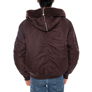 Hd Oltera Bomber Palisander / Angelite - Giacca con Cappuccio Uomo Marrone I035309.3ACXX . CARHARTT WIP 