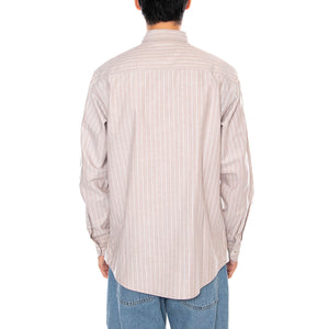 L/S Cassel Shirt Cassel Stripe, Peanut / White - Camicia Uomo Multicolore I035327.35EXX . CARHARTT WIP 