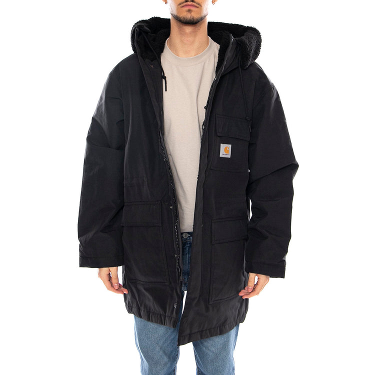 Siberia Parka Black -- Parka Uomo Nero I035365.89XX . CARHARTT WIP 