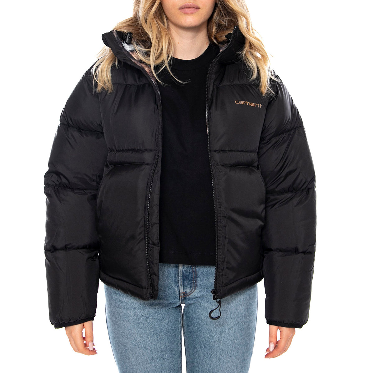 W Toronto Jacket - Nero - Piumino Donna I035371_3AK_XX . CARHARTT WIP 