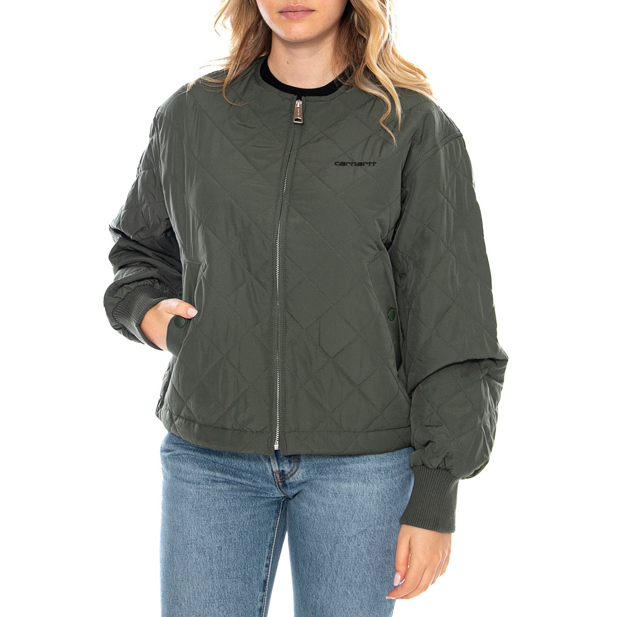 W Elma Liner - Opuntia / Black - Giacca Donna I035376.32Y.XX.03 . CARHARTT WIP 