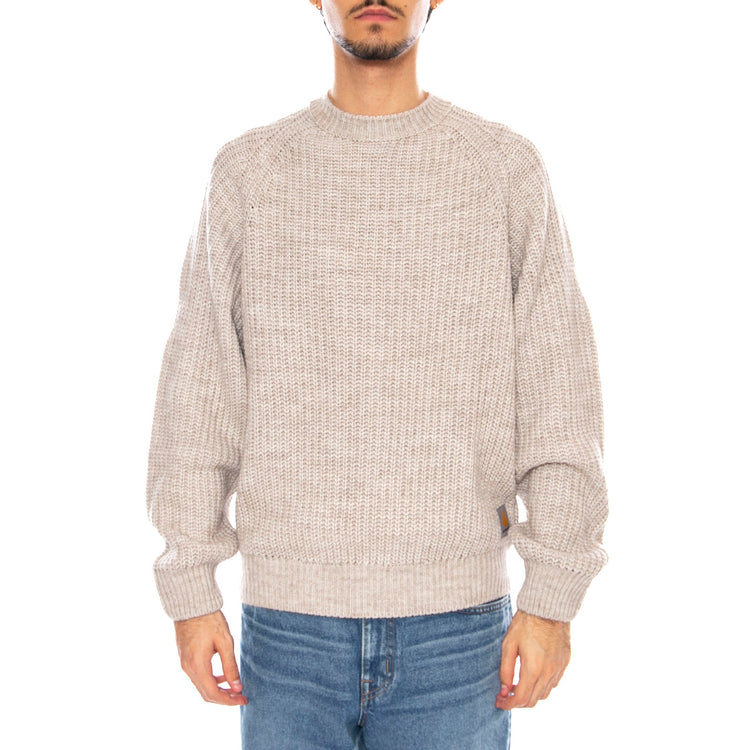 Firth Sweater Fleur De Sel - Maglione Girocollo Uomo Beige I035388.2LPXX . CARHARTT WIP 