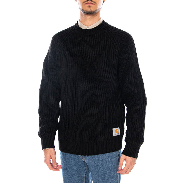 Firth Sweater Black - Maglione Girocollo Uomo Nero I035388.89XX . CARHARTT WIP 