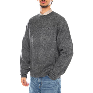 Curtis Sweater Tangled Graphite - Maglone Girocollo Uomo Nero I035394.3AZXX . CARHARTT WIP 