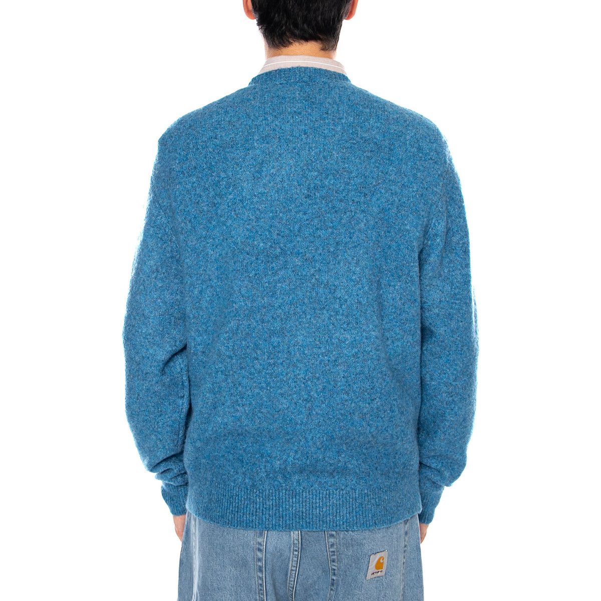 Curtis Sweater Tangled Angelite - Maglione Girocollo Uomo Blu I035394.3B2XX . CARHARTT WIP 