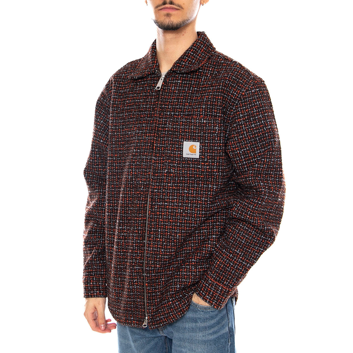 Bellamy Shirt Jac Bellamy Check, Tobacco I035422.34SXX . CARHARTT WIP 