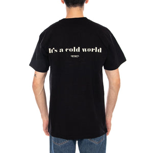 S/S COLD WORLD T-SHIRT BLACK - Maglietta Girocollo Uomo Nera I035431.89XX . CARHARTT WIP 