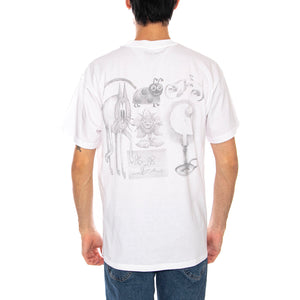 S/S Okniceok 01 T-Shirt White - Maglietta Girocollo Uomo Bianca I035440.02XX . CARHARTT WIP 