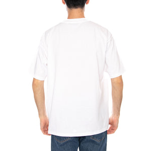 S/S SCHOOLING HEART T-SHIRT WHITE - Maglietta Girocollo Uomo Bianca I035455.02XX . CARHARTT WIP 